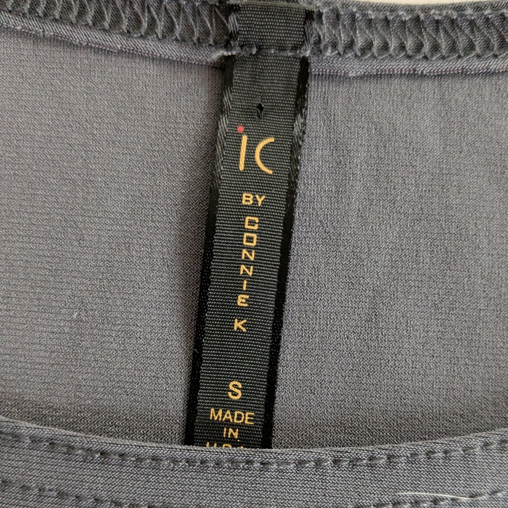 IC By Connie K Grey Tank Top Size Small - Picture 7 of 7